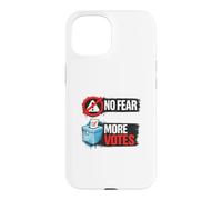 Carcasa para iPhone 15 No Miedo Más Votos Democracia Diseño de Votación