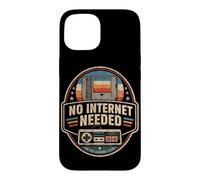 Carcasa para iPhone 15 No se Necesita Internet, Simplemente presione Start Retro Gamer