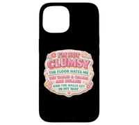 Carcasa para iPhone 15 No Soy Torpe Mujeres sarcásticas incómodo Diciendo Linda Chica Divertida