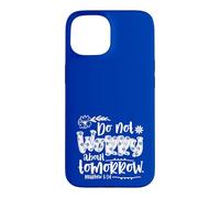 Carcasa para iPhone 15 No te Preocupes por el mañana Mateo 6:34