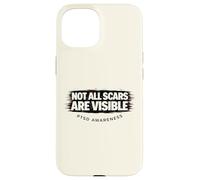 Carcasa para iPhone 15 No Todas Las Cicatrices Son visibles Conciencia sobre el TEPT Fallo Invisible