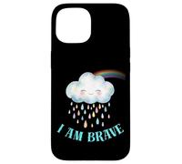 Carcasa para iPhone 15 Nube Lindo Regalo para Bravery I'm Brave