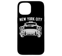 Carcasa para iPhone 15 NYC Checker Taxi Cab For New York Lovers
