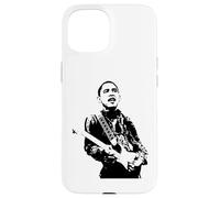 Carcasa para iPhone 15 Obama Rock Guitar Demócrata Barack Obama Presidente Estadounidense