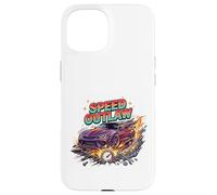 Carcasa para iPhone 15 Obra de Arte de Rendimiento Callejero de la máquina de Carreras