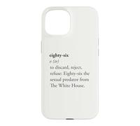 Carcasa para iPhone 15 Ochenta y Seis Diccionario Definición Activista Político Diseño