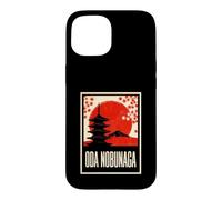 Carcasa para iPhone 15 Oda Nobunaga Samurai Warlord Japón Atardecer