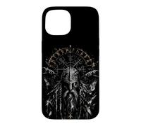 Carcasa para iPhone 15 Odin Cuervos Hugin Odins Wotan Vikingo nórdico Dios Viking