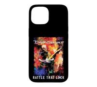 Carcasa para iPhone 15 Oficial David Gilmour Rattle That Lock Guitar Color Storm