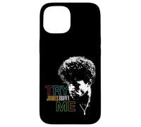 Carcasa para iPhone 15 Oficial James Brown Try Me Godfather of Soul Music
