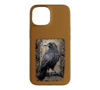 Carcasa para iPhone 15 Oficial Spiral Raven Wise Gothic Fantasy