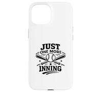 Carcasa para iPhone 15 One Inning - Lanzador de béisbol para Regalar ponches de Vida