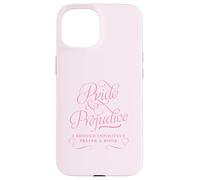 Carcasa para iPhone 15 Orgullo y prejuicio Prefiero infinitamente un Libro: Jane Austen