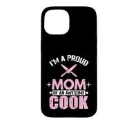 Carcasa para iPhone 15 Orgullosa Mamá Impresionante Cocinar Mamá