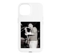 Carcasa para iPhone 15 P Paul Fenech Meteors Psychobilly Guitarra en Vivo Martin O'Neill