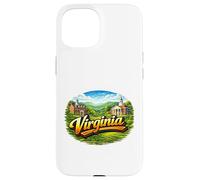 Carcasa para iPhone 15 Paisaje del Valle histórico de Virginia