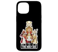 Carcasa para iPhone 15 Papa Católico Santo Santo Religioso Vaticano