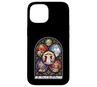 Carcasa para iPhone 15 Papa Católico Santo Santo Religioso Vaticano