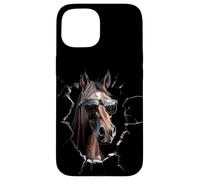Carcasa para iPhone 15 Paseos A Caballo Divertidos Jinete Horse Riding El Establo