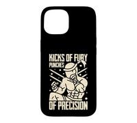 Carcasa para iPhone 15 Patadas de Furia Golpes de Precisión Muay Thai