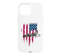 Carcasa para iPhone 15 Patriotic F-4 Phantom The Mcdonnell Douglas America - Camiseta con la Bandera