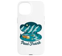 Carcasa para iPhone 15 Paul Frank Camping Julius El Contorno de la Cabeza de Mono
