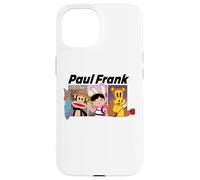 Carcasa para iPhone 15 Paul Frank Trio Julius Monkey Bunny Girl y Worry Bear