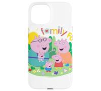 Carcasa para iPhone 15 Peppa Pig Family Fun