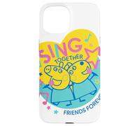 Carcasa para iPhone 15 Peppa Pig Sing