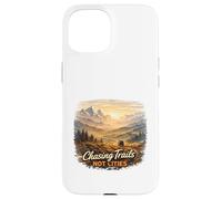 Carcasa para iPhone 15 Persiguiendo senderos Montaña Aventura Estilo de Vida