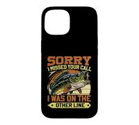 Carcasa para iPhone 15 Pesca Estoy en la Otra línea de Pesca