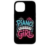 Carcasa para iPhone 15 Piano Girl