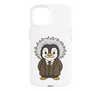 Carcasa para iPhone 15 Pingüino Física Inteligente Nerd Teórica