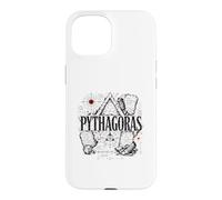 Carcasa para iPhone 15 Pitágoras Antigua Geometría Matemática Teorema Símbolos
