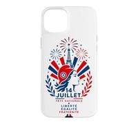 Carcasa para iPhone 15 Plus 14 Juillet Fête Nationale Día de la Bastilla Francesa
