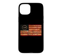 Carcasa para iPhone 15 Plus 1776 US Flag We The People Distressed USA United States