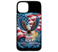 Carcasa para iPhone 15 Plus 250 Years One Nation Under God - Eagle 1776 American