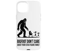 Carcasa para iPhone 15 Plus A Bigfoot No Le Importa Tu Familia De Figuras De Palo