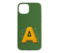 Carcasa para iPhone 15 Plus A es para Alien UAP Space Exploration Retro Letter