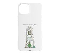 Carcasa para iPhone 15 Plus A Moment of Science Please Funny Cute Duck Chemistry