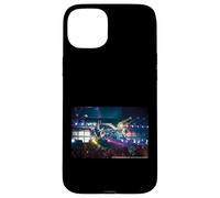 Carcasa para iPhone 15 Plus AC DC Live Arena Stage Rock Concierto Thunder Tour