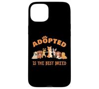 Carcasa para iPhone 15 Plus Adopted is The Best Breed: Dog Rescue Shelter & Adoption