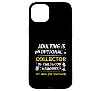 Carcasa para iPhone 15 Plus Adulting is Optional Funny Collector Infancia Kidults