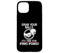 Carcasa para iPhone 15 Plus Agárrate Las Pelotas llegó la Hora del Ping Pong