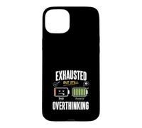 Carcasa para iPhone 15 Plus Agotado Pero Aún Rumiando Pensamientos