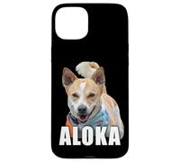 Carcasa para iPhone 15 Plus Aloka - The Walk for Peace Monk Dog Spreading Hope