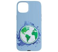 Carcasa para iPhone 15 Plus Ambientalista Arte Globo Diseño Y Sostenibilidad Tierra