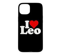 Carcasa para iPhone 15 Plus Amo CORAZÓN Leo Leonardo Leopold