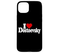 Carcasa para iPhone 15 Plus Amo EL Nombre DE Dostoevsky del CORAZÓN EN UNA tee