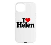 Carcasa para iPhone 15 Plus Amo EL Nombre Helen del CORAZÓN EN UNA tee